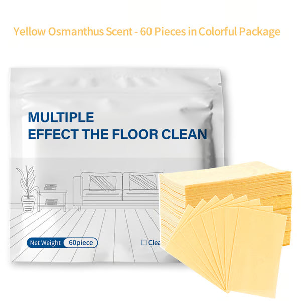🔥49% OFF Limited Time Sale🔥No-Rinse Dissolving Floor Cleaning Sheets – Multi-Surface Daily Mop Cleaner