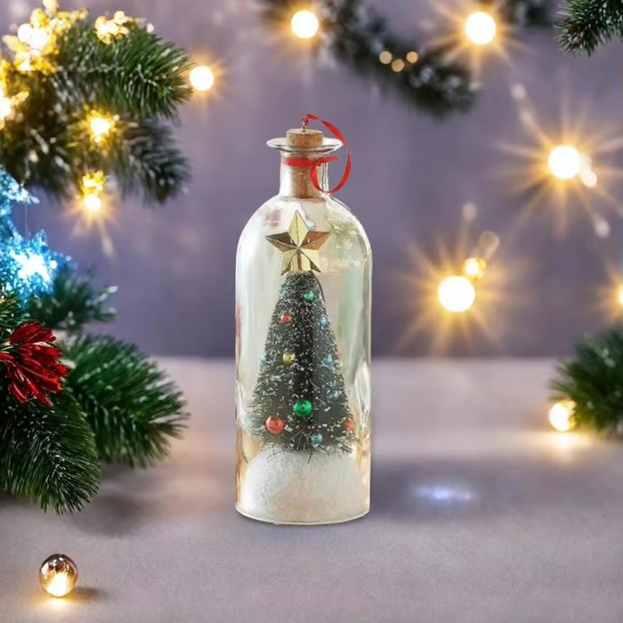 🎅🎄Christmas Sale -Recordable Christmas Tree Message In A Bottle