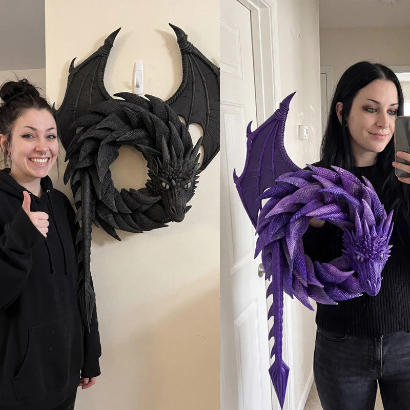 🐉Handmade Dragon Wreath
